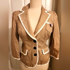 Guess Blazer Jacket Vintage L Junior's Women's NWT!